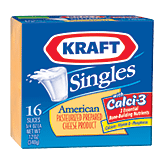 Kraft Singles American Slices 16 Ct Left Picture